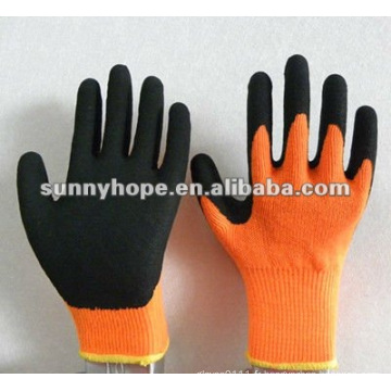 Gants revêtus de latex à haute résistance thermique